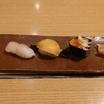 京極寿司 - 単品注文品　タラの昆布締め、鮑！せいこ蟹