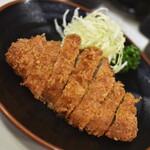 Tsukada - とんかつ定食（８００円）２０２１年１２月