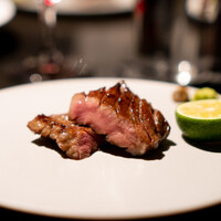 焼肉 牛印 新宿店 - 黒タン　厚切り