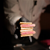 焼肉 牛印 新宿店 - シャトーブリアンサンド