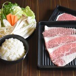 shaburi - 和牛しゃぶしゃぶ食べ比べセット