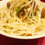 ラーメン二郎 - ヤサイ（そのまま）