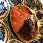 御料理ふじ居 - 香箱蟹のケジャンと炊き立ての銀シャリを頂く