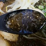 一刀竜 - マー油の効いたピリ辛スープ