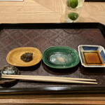 茜坂大沼 - お造りの設え