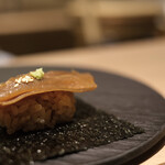 大宮 寿司 いし山 - 干瓢の手巻き