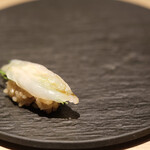 大宮 寿司 いし山 - カワハギ