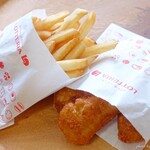 Rotteria - 2021年2月　フレンチフライポテトS【税抜170円】チキンからあげっと（3本入り）【税抜150円】