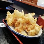 おいしい蕎麦の花ちゃん - かき揚げ