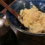 Yakitori Chikuzen - ご飯はパックをチン。