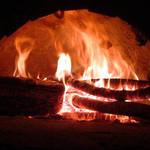 かたつむり - ピザ焼き体験ができる自作の石窯。かたつむりには合計３つの石窯と同じく３台の薪ストーブがあります。