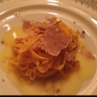 ラ・ビスボッチャ - 白トリュフのパスタ