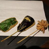 Sousaku kushiage dining ukimuraya - 串３種