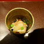 ごだん 宮ざわ - 甘エビとてっぴのみぞれ和え