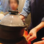 とにかく米にこだわる店 ※米屋 - エージェント長　待ちきれません！顔が出てます。