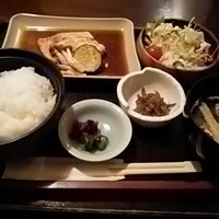 北陸料理 新越 - かじき鮪ステーキ