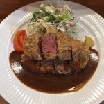 BISTRO On-y-va - ビフカツ定食（M）