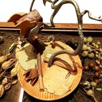 ラチュレ - 自家製キジバトのソーセージ