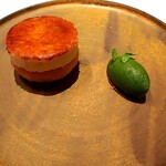 ラチュレ - みかんのシヴースト～青紫蘇のソルベを添えて～