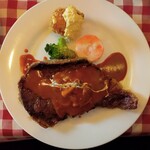 ハーベスト - リブロースステーキランチ