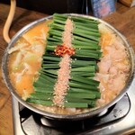 Hakata Motsunabe Maedaya - もつ鍋味噌味