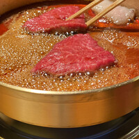 本格肉料理 丸小 - シャトーブリアンのすき焼き