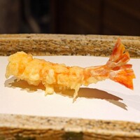 日本橋 蕎ノ字 - 車海老　②