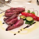 トラットリア・アルベロ - 牛フィレ肉のバルサミコソース