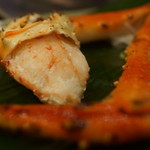 千春鮨 - カニ爪足