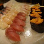 千春鮨 - 宴会のおまかせ握り