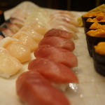 千春鮨 - 宴会のおまかせ握り