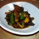 カスレ - ピーマンとパプリカのきんぴら