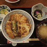 Tempura Temmatsu - かき揚げ天丼：ランチ