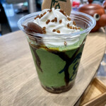 San grams green tea - わらび餅抹茶フローズン　2021.11