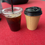 cafe CORAE-DA - アイスコーヒーとホットコーヒー
