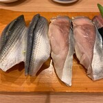 次郎長寿司 - コハダ、〆鯖