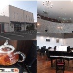 ショパン - 外観。店内。左下は、美人茶♡