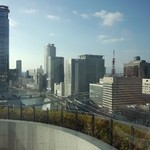 ＨＵＢ - 肥後橋・１３階から西側の景色。　マイレビュアーさんのオフィスはどれ？　ww