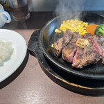 いきなりステーキ - ワイルドステーキ200g ご飯は少なめ