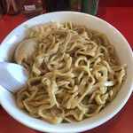 ラーメン千乃介 - 麺アップ