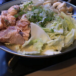 Izakaya Urayamashika Tama Senta-Ten - 鶏鍋、豚骨スープ仕立て