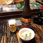 Robatayaki Koubee - ビールはモルツ。