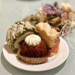 隠れ家ダイニング ソラマ - 抹茶ロール、サバラン、フレジェ＠おかわり