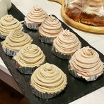 隠れ家ダイニング ソラマ - モンブラン、桜のモンブラン