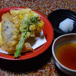 ゑちごや旅館 - 野菜の天ぷら