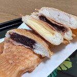 Taishou - つぶあん、カスタード、チョコ、白あんチーズ