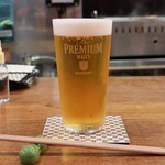 大八 - プレミアムモルツ生ビール