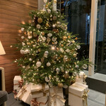 SEZANNE - こじんまりとしたツリー。センスは良いけど少し寂しめ。確か、ホテルレストランのクリスマスを観たいから、フォーシーズンズと言ってたのは誰だ？ちっちゃめと宣うのは