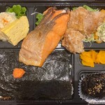 Kaminoge Uokou - 銀鮭海苔弁当¥1050