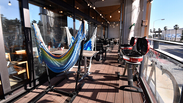 ビアテラス＆ワンポンドステーキゲートブリッジカフェ